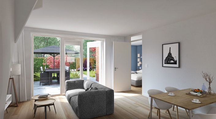Interieur semi bungalow